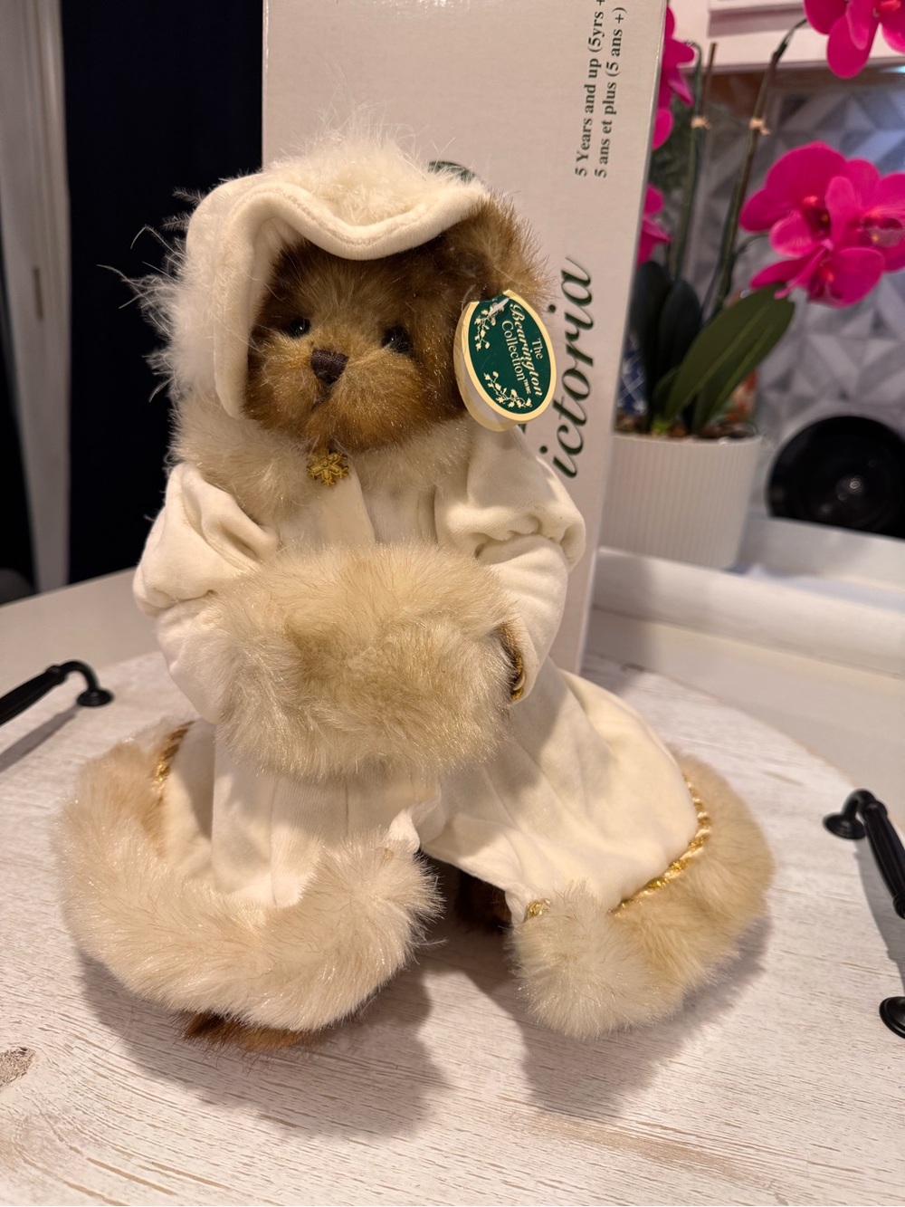 Victorian 'Victoria' Plush Bear Fuzzy Bearington